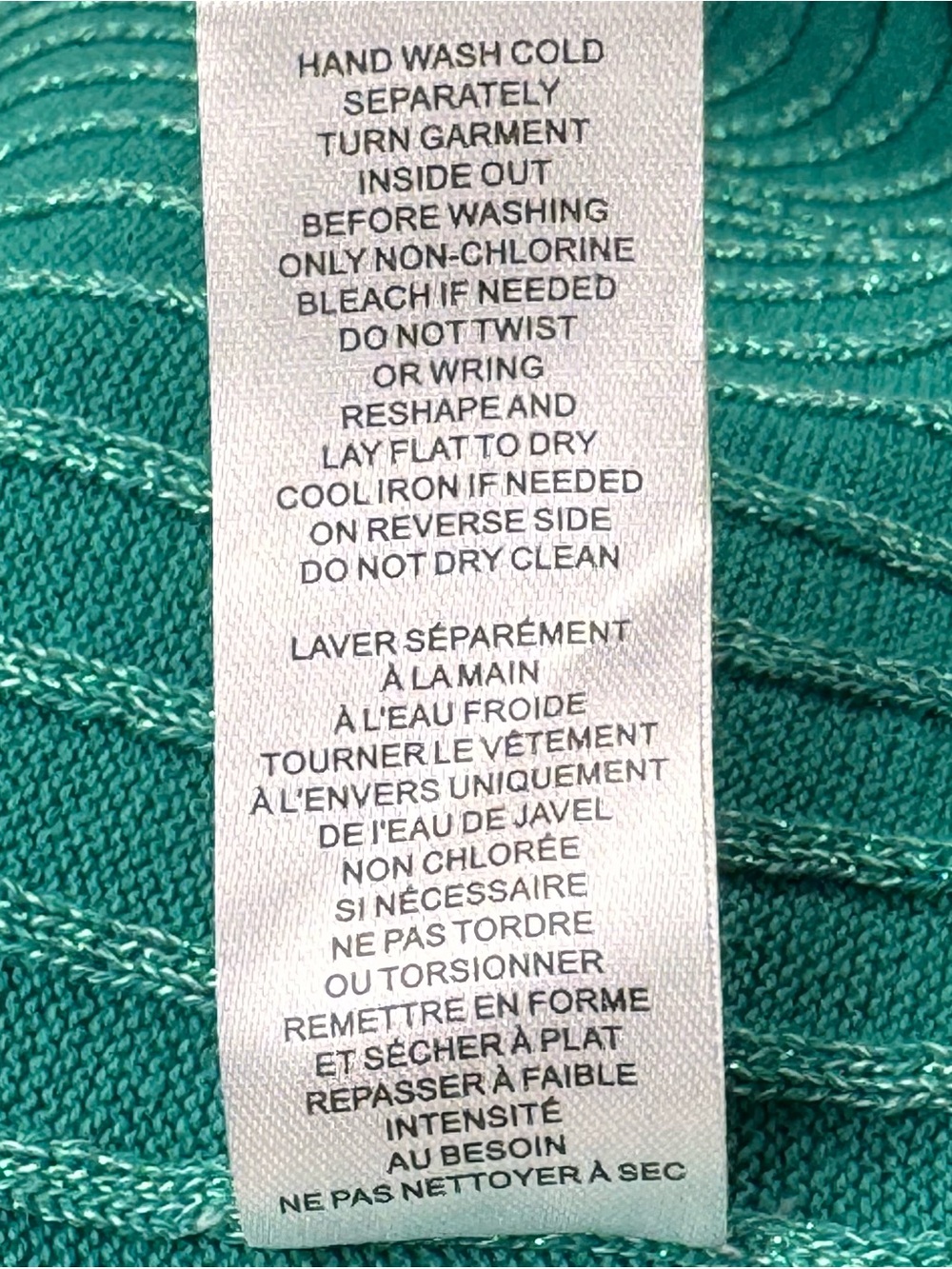 House of Harlow 1960 Mercury Knit Maxi Dress Aquamarine w/ Metallic Thread Small - Picture 9 of 9